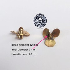 3 pale radiocomandate barca