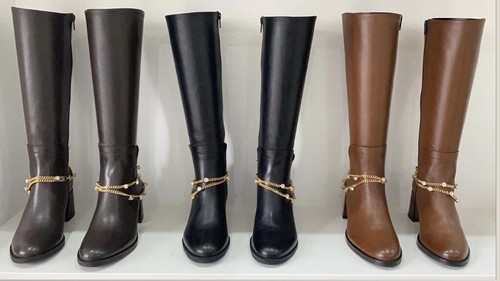 Scarpe donna stivali - , pelle