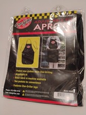 Grembiule Char-Griller Grill Regolabile Collo e Schiena Cravatte Tasche Nuovo