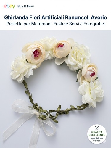 Ghirlanda fiori artificiali - ghirlanda,