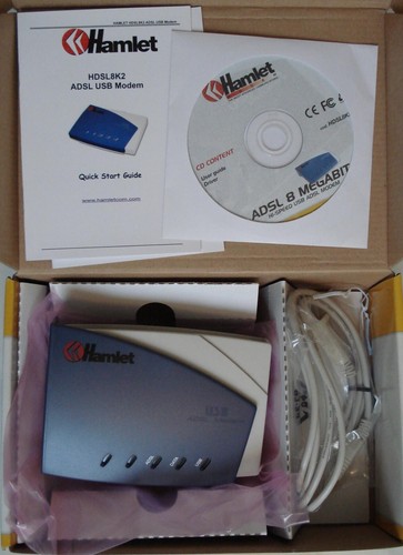 Speed modem hamlet - hamlet, adsl