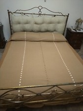 Copriletto In Tela Di Lino