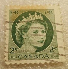 FRANCOBOLLO CANADA-REGINA