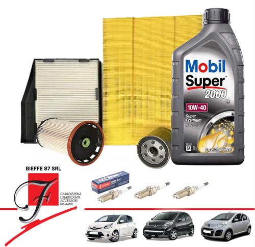 Kit tagliando toyota aygo - tagliando,