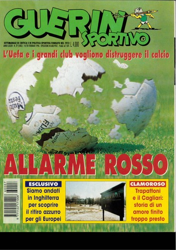 Guerin sportivo febbraio 1996 - guerin,