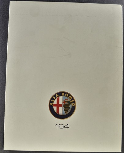 Cartella depliant alfa romeo - depliant,