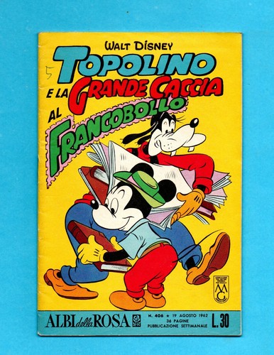 Albi della rosa - rosa, 406-topolino