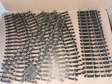 Lima   O Gauge 1/45 binari lotto di  16 pz 12 curve 4 rettilinei.