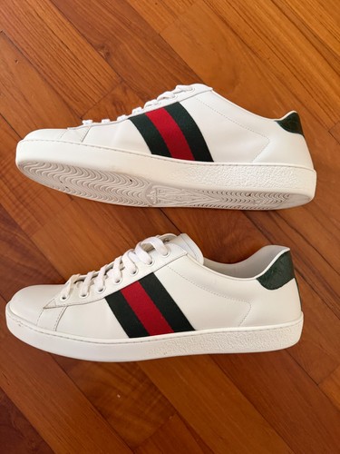 Sneakers gucci ace pelle - gucci,