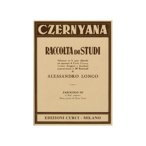 Longo czernyana raccolta - longo,