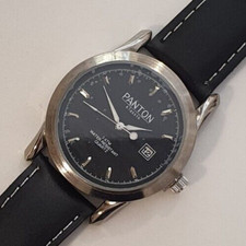 Orologio Vintage Uomo "PANTON Klassik" BLACK's German Made Men's Watch NOS! 38mm