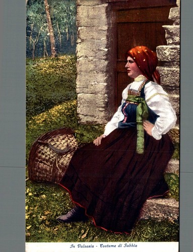 Vercelli valsesia costume - vercelli,