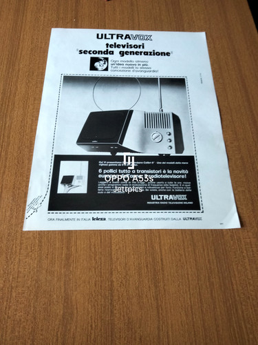 1970 ultravox radio televisore - ultravox,