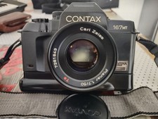 Reflex Contax 167mt + obiettivo Zeiss 50mm 1.7