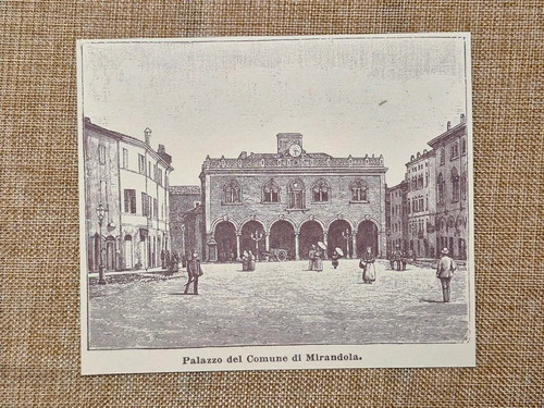 Mirandola nell 800 - nell'800, palazzo