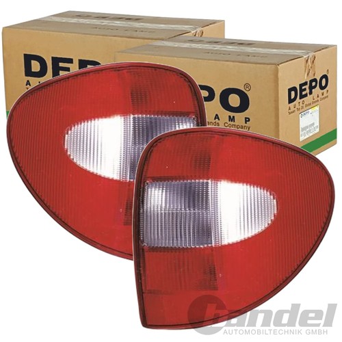 Depo fari posteriori set - 2x,