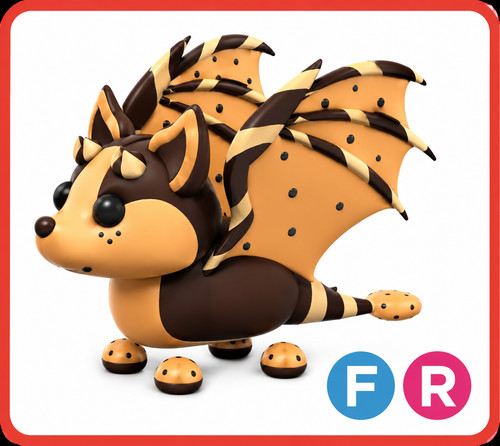 Drago pipistrello chip - drago, di