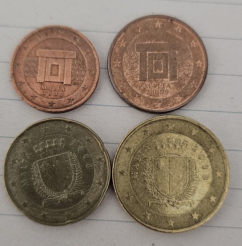 Euro malta monete 2 cent - euro,