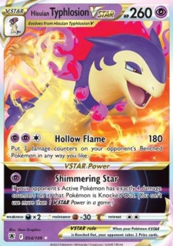Hisuian typhlosion vstar - hisuian,