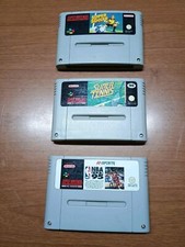 Super Nintendo - Snes - Lotto 3 Giochi - Pal - videogame 