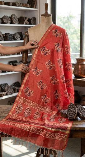 Sciarpa seta chanderi - di,