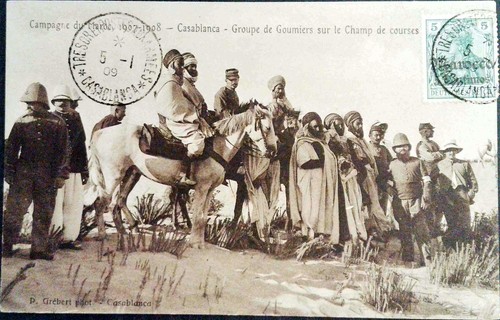 Goumiers aux champs courses - goumiers,