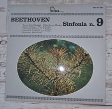 LP DISCO VINILE 33 GIRI BEETHOVEN SINFONIA N.9  FONTANA ARGENTO