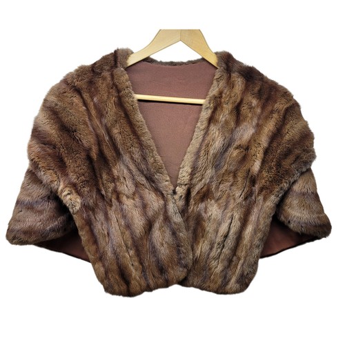 Giacca vintage marrone vera