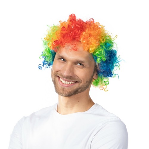 Parrucca vestito afro riccio