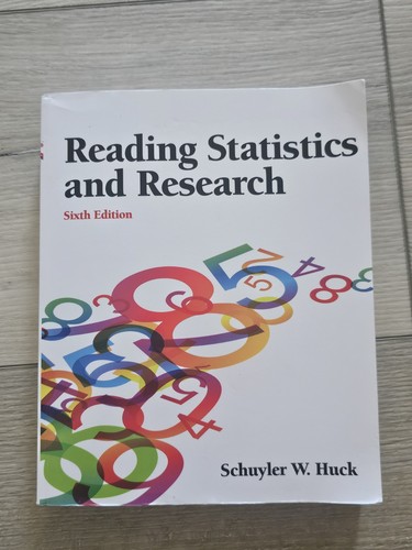 Reading statistics and - reading,
