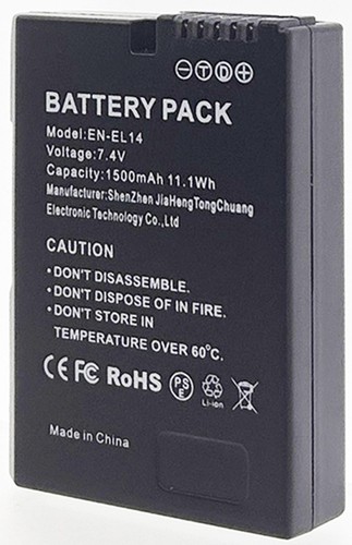 Batterie pour nikon p7100 - pour,