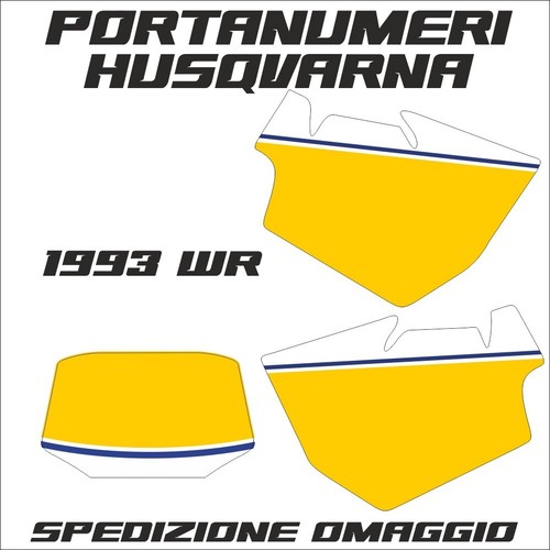 Husqvarna 1993 adesivi - wr,