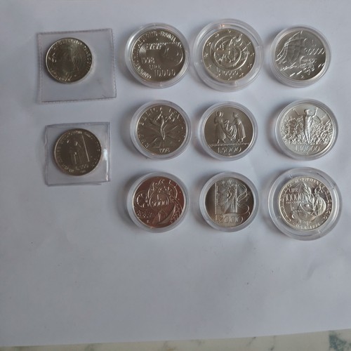 Collezione monete argento - collezione, in