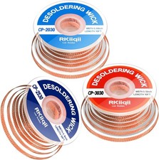 3Pcs Solder Wick Braid Kit