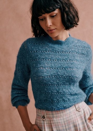 Maglione sezane blu maglia - sezane,