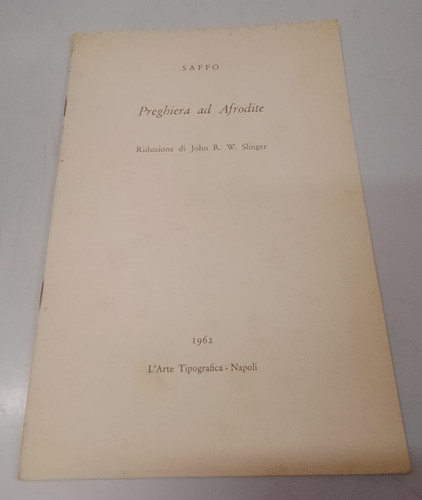 Saffo preghiera ad afrodite - preghiera,