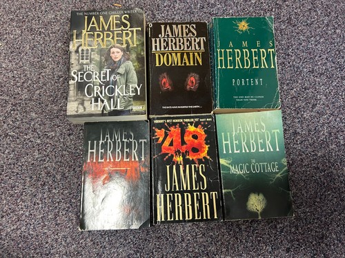 James herbert book bundle 6 - x,