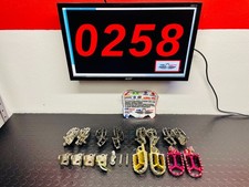 (1KIT) PEDANE POGGIAPIEDI E SUPPORTI HONDA CR – CRF ACCIAIO / ERGAL