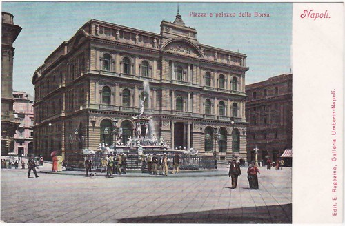 Napoli piazza e palazzo - -,