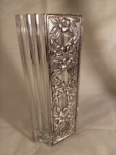 VASO IN CRISTALLO E RICOPERTO