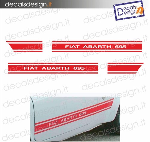 Kit adesivi fasce laterali - kit,