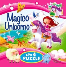 Magico Unicorno, libro con 4