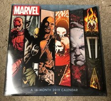 Marvel Men 2019 Calendar New