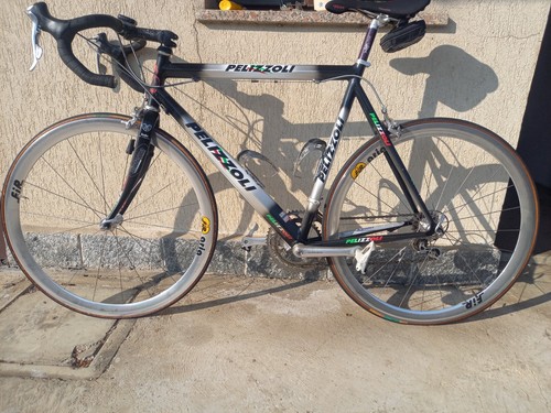 Bici corsa nera tutta - da, dura