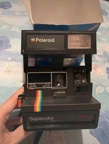 Vintage polaroid supercolor - -,