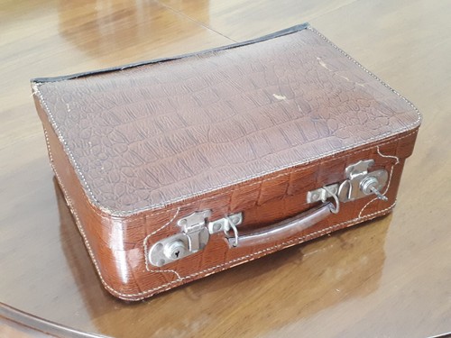 Valigia vintage 1900 - , finto