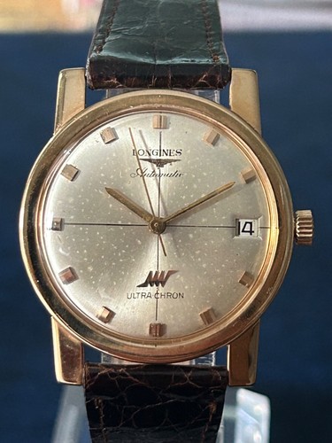 Longines ultra chron rose gold - longines,