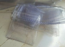 N.25 BUSTE BUSTINE PLASTICA PORTA PER MONETE Max 24 mm di Ø TASCHE - Mis.30x25mm