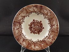 ARTE POVERA ANTICO PIATTO CERAMICA VEDOVA BESIO & FIGLI MONDOVI' DECORATO MANO