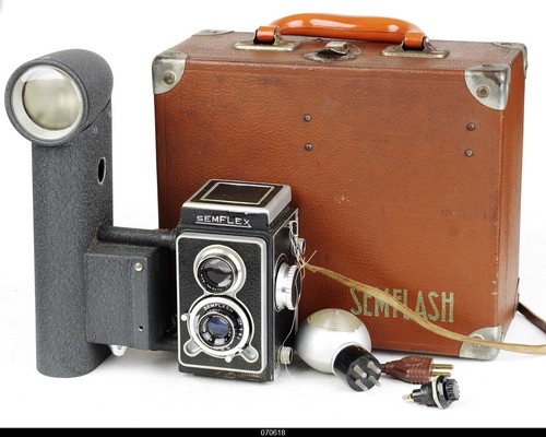 Fotocamera tlr 6x6 semflex - tlr,